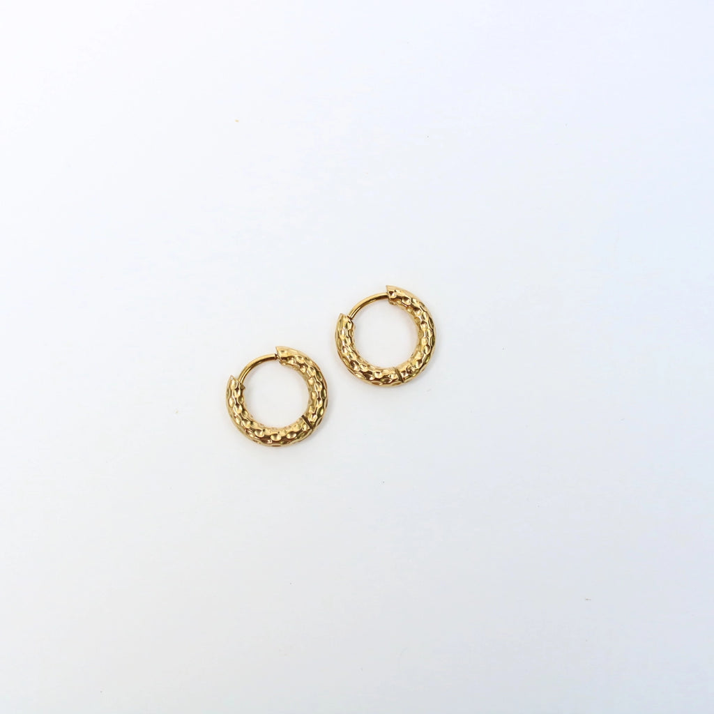 Terra Huggie Hoops